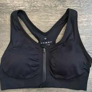 Women’s Zip Front Bra pack of 3 Medium